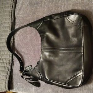 EUC Coach Leather Black bag